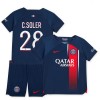 Oficiální Fotbalový Dres Paris Saint-Germain 2023-24 C. Soler 28 Domácí pro Děti